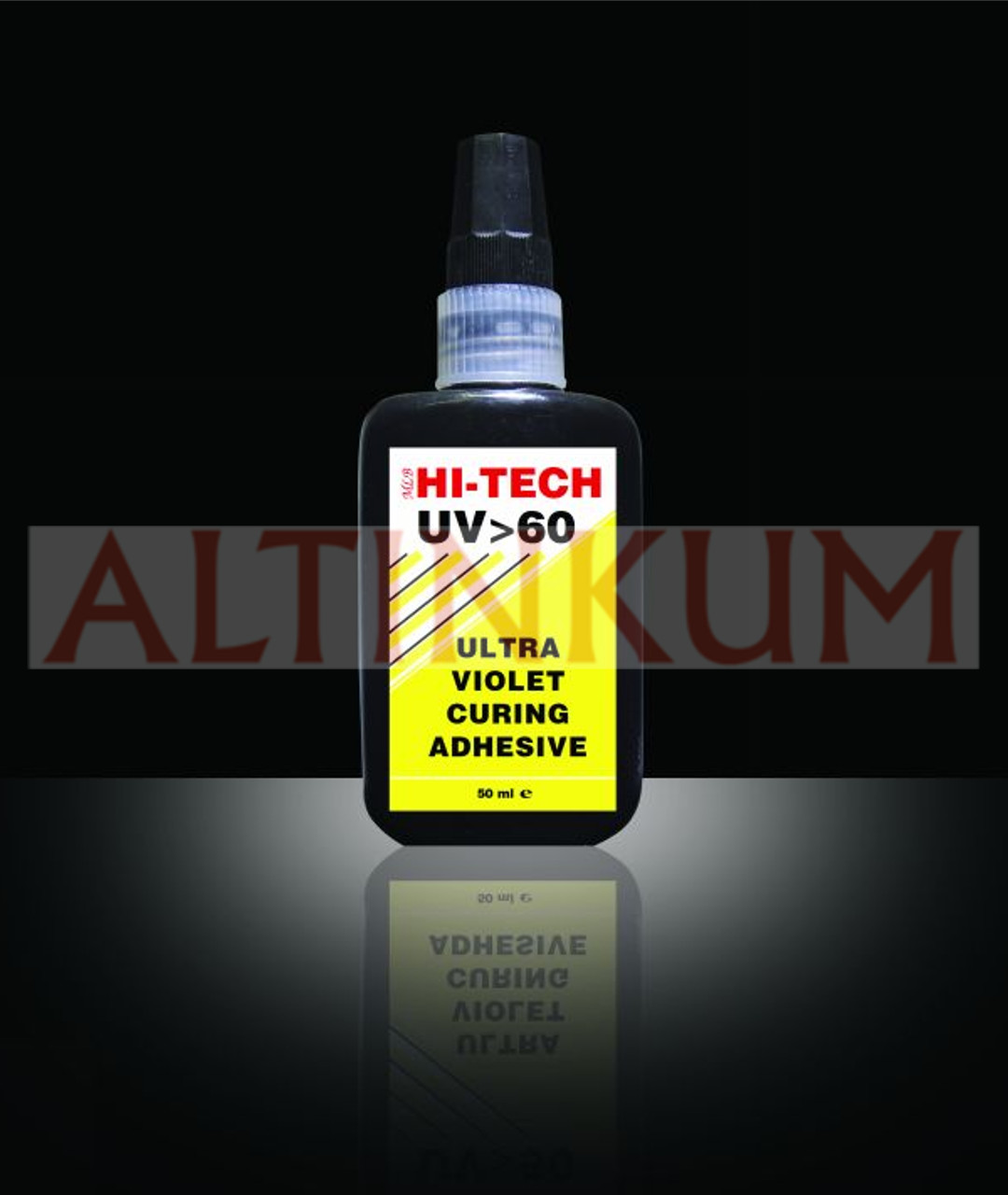 HI-TECH UV>60 UV Cam Metal Yapıştırıcı 50ml